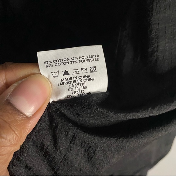 Frank And Oak Men's Black Lightweight Classic Bomber Jacket - Picture 7 of 11